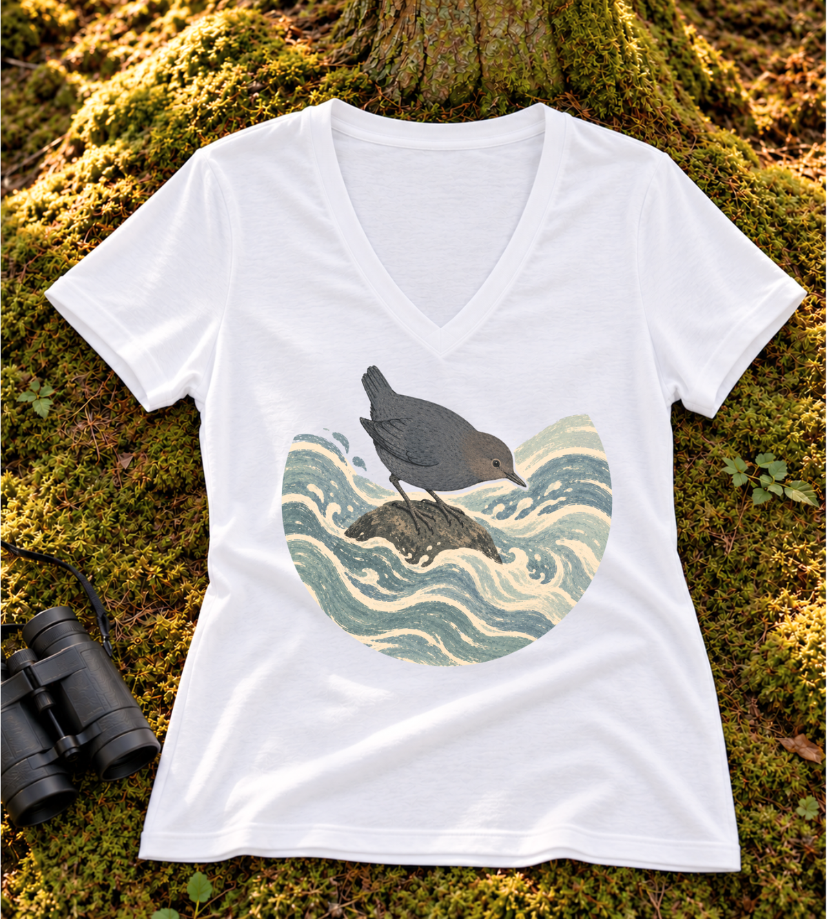 American Dipper Women’s V Neck