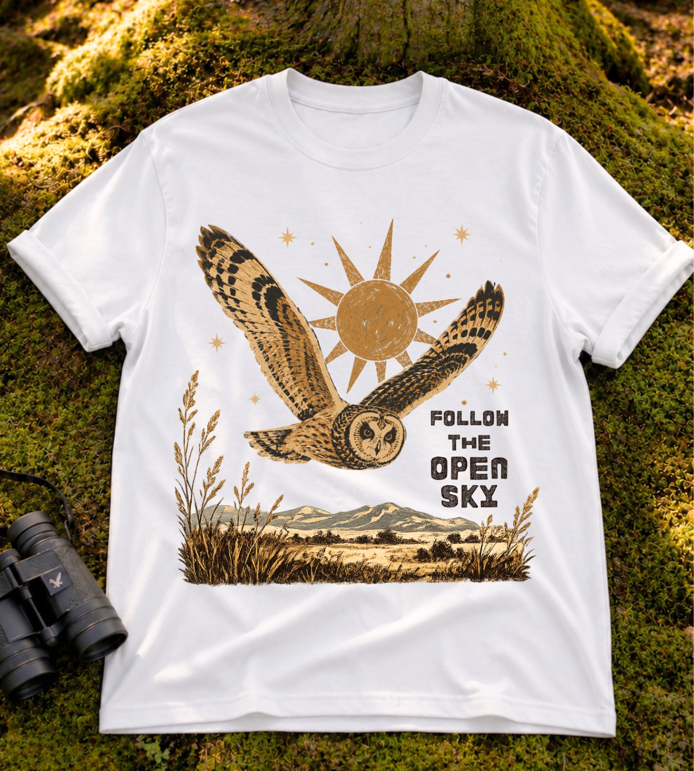 Short-eared Owl T Shirt