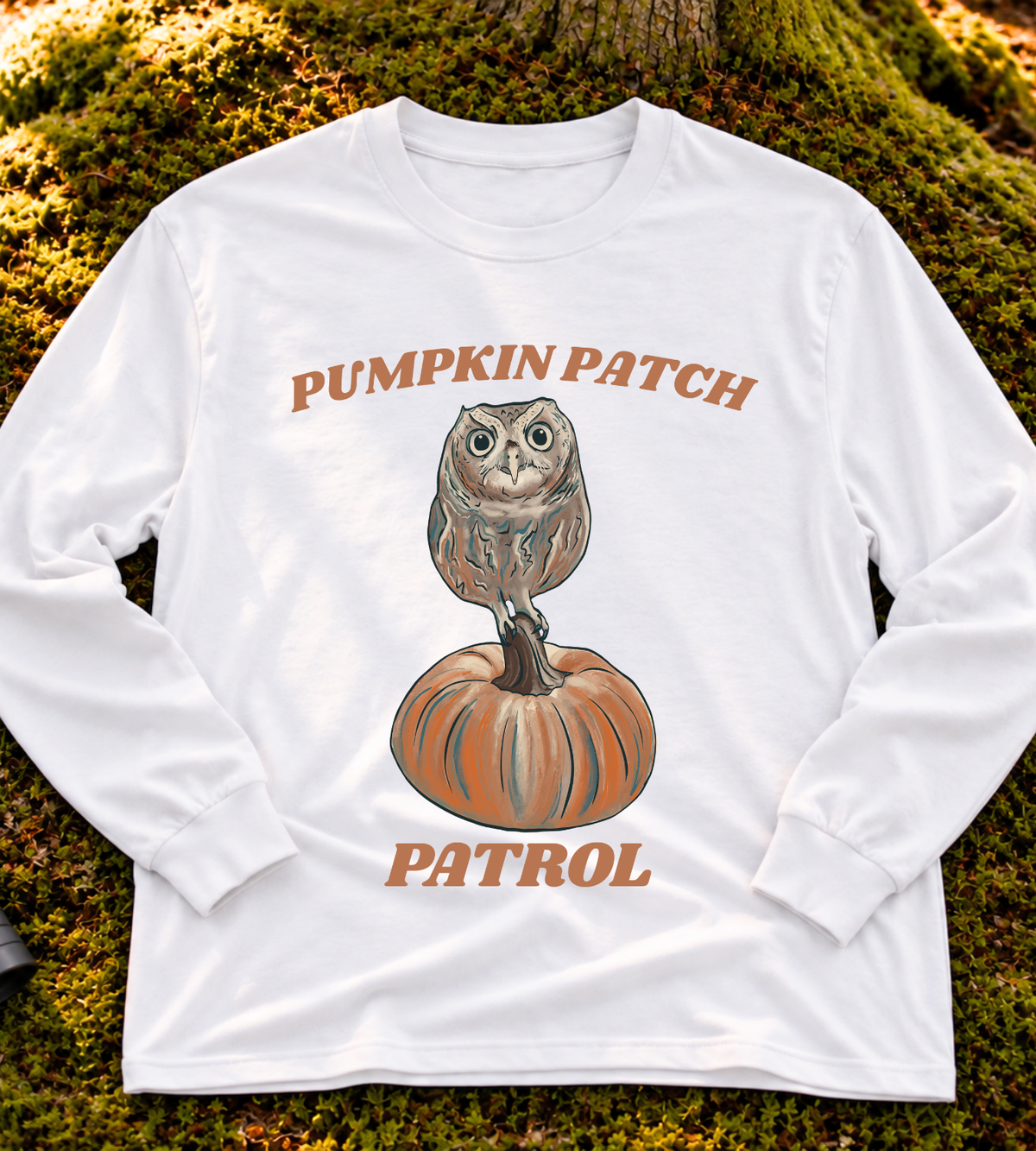 Pumpkin Patch Patrol Long Sleeve Tee