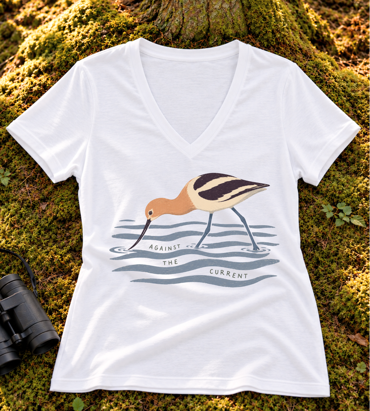 American Avocet Women’s V Neck