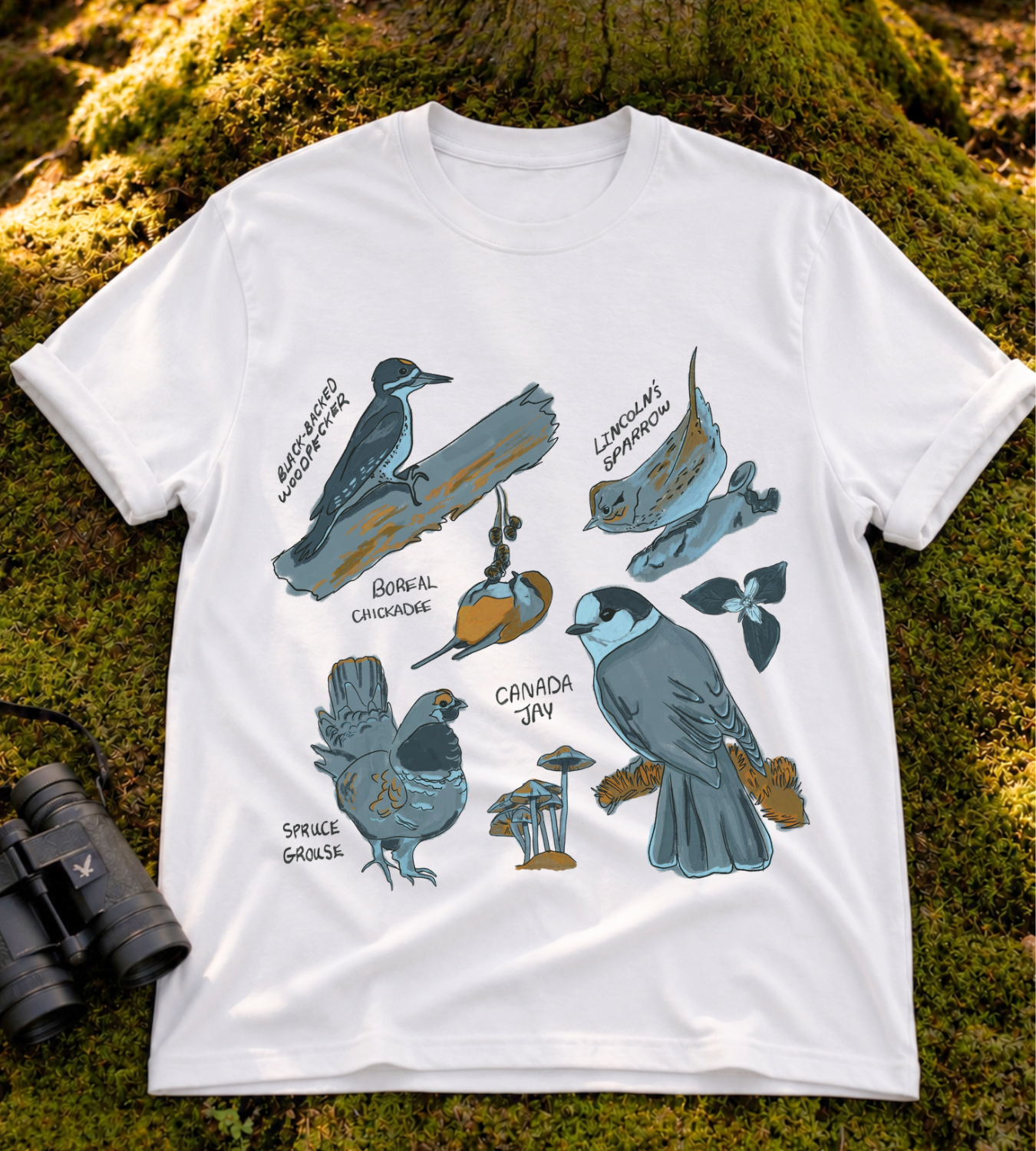 Boreal Birds T Shirt