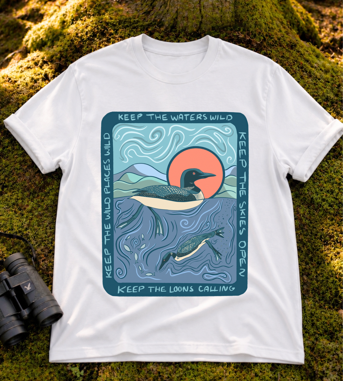 Keep the Loons Calling T Shirt