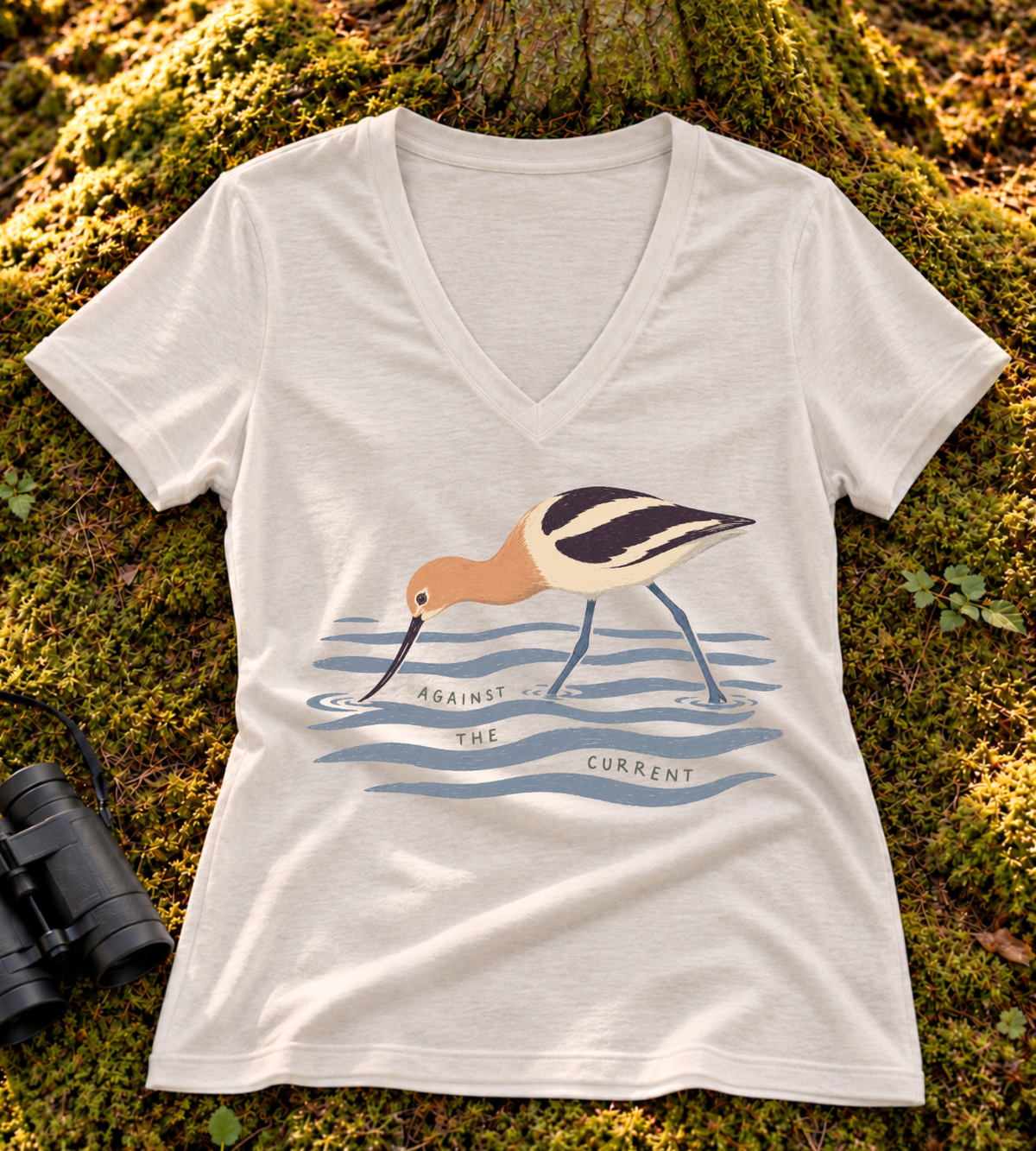 American Avocet Women’s V Neck