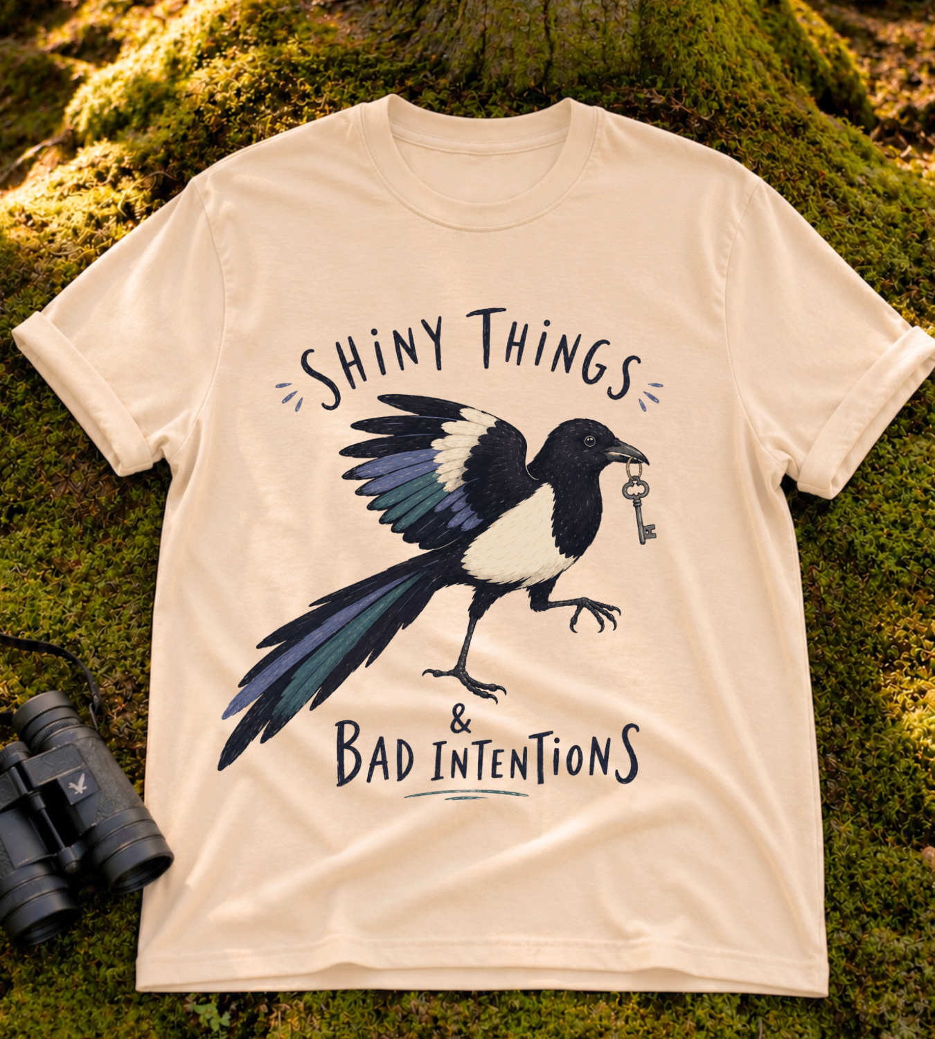 Shiny Things Magpie T Shirt