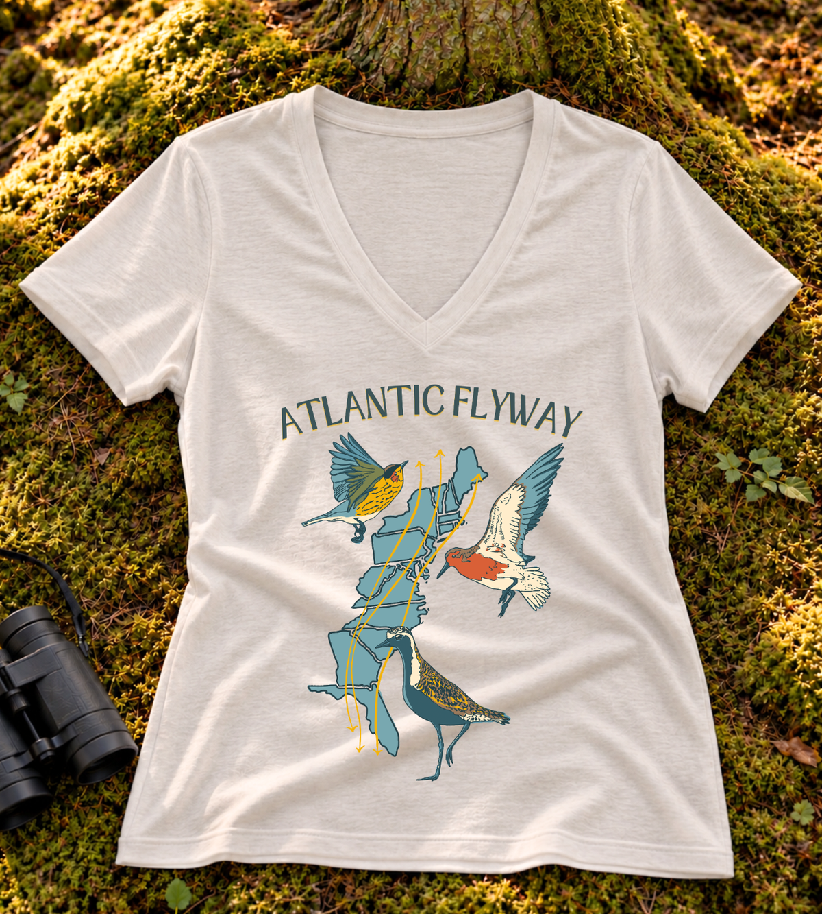 Atlantic Flyway Women’s V Neck