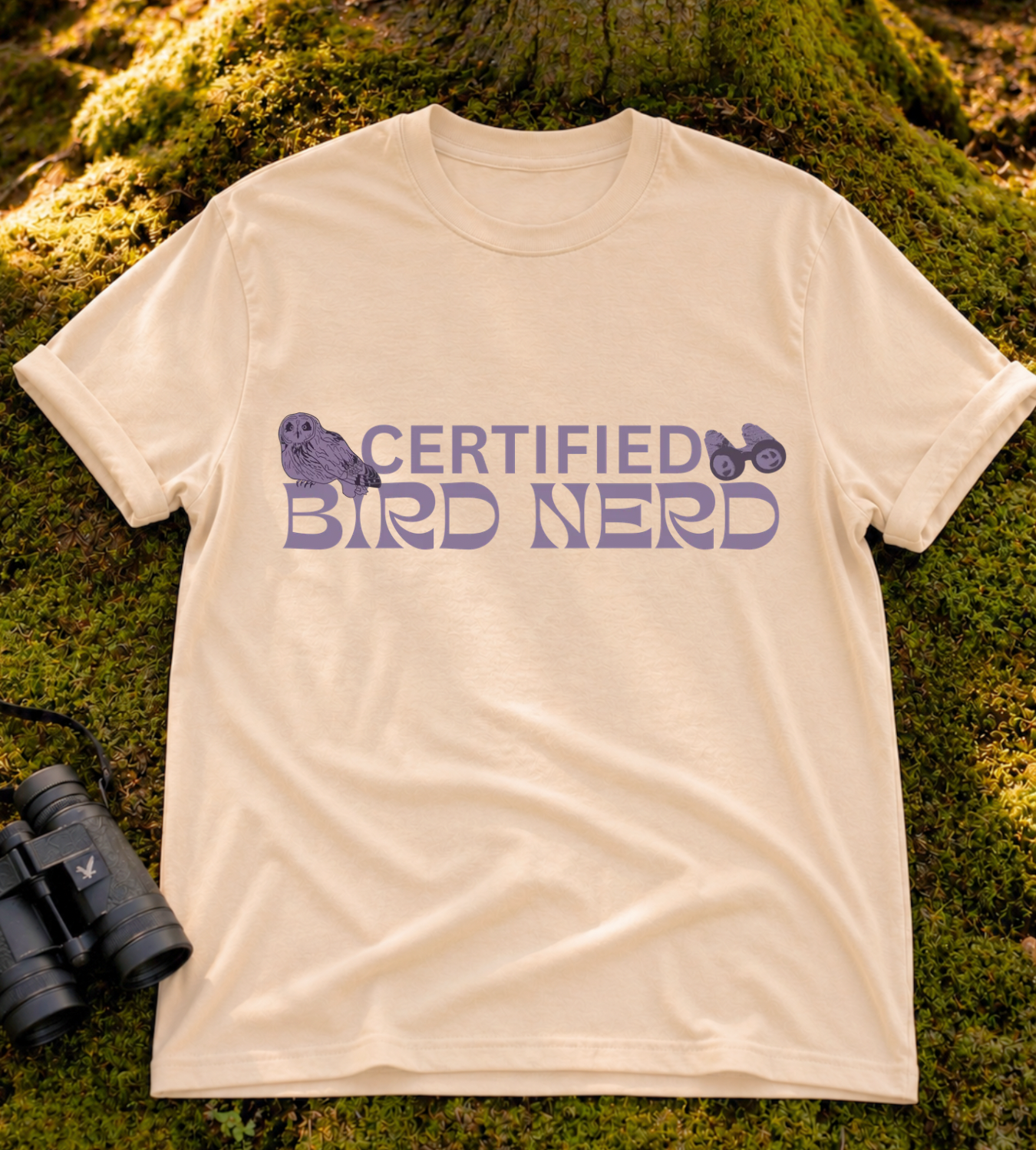 Certified Bird Nerd T Shirt