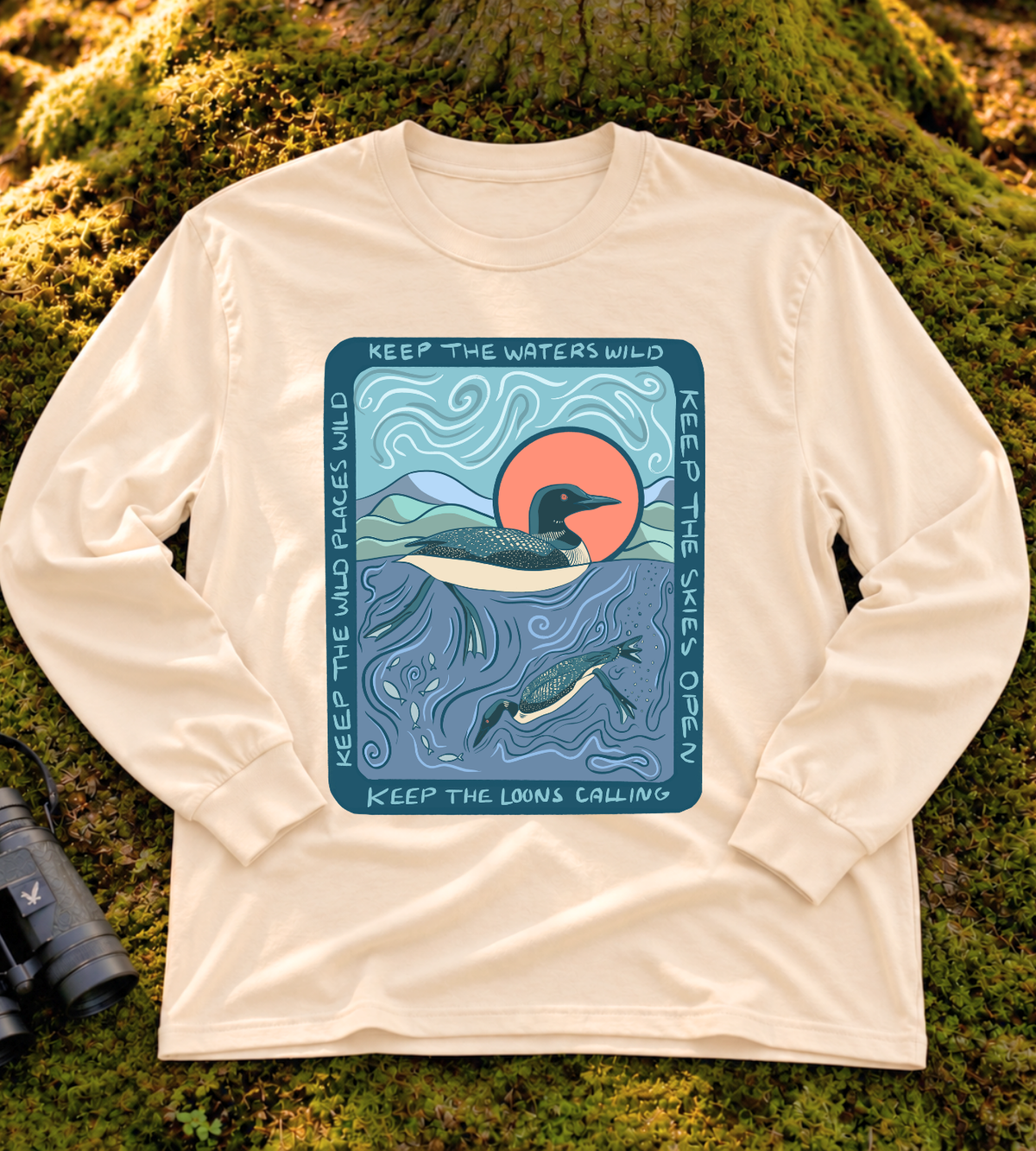 Keep the Loons Calling Long Sleeve Tee