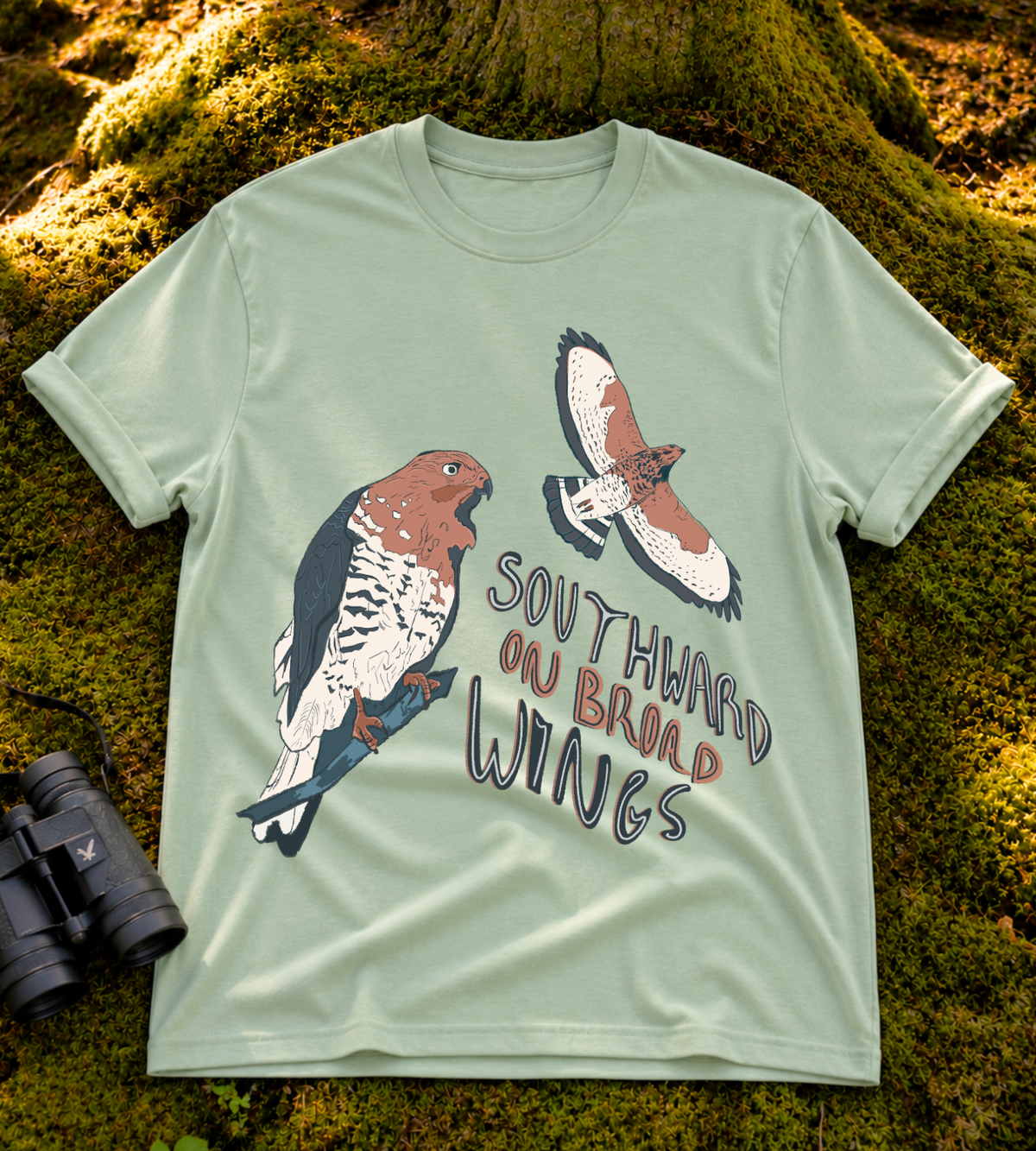 Broad-Winged Hawk T Shirt