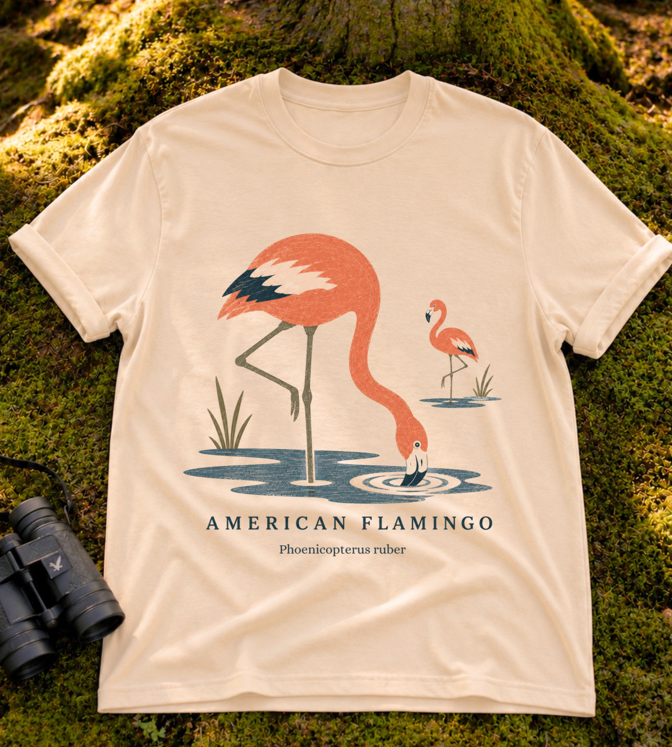 American Flamingo T Shirt