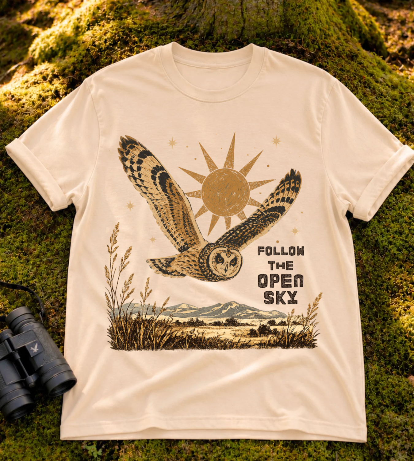 Short-eared Owl T Shirt
