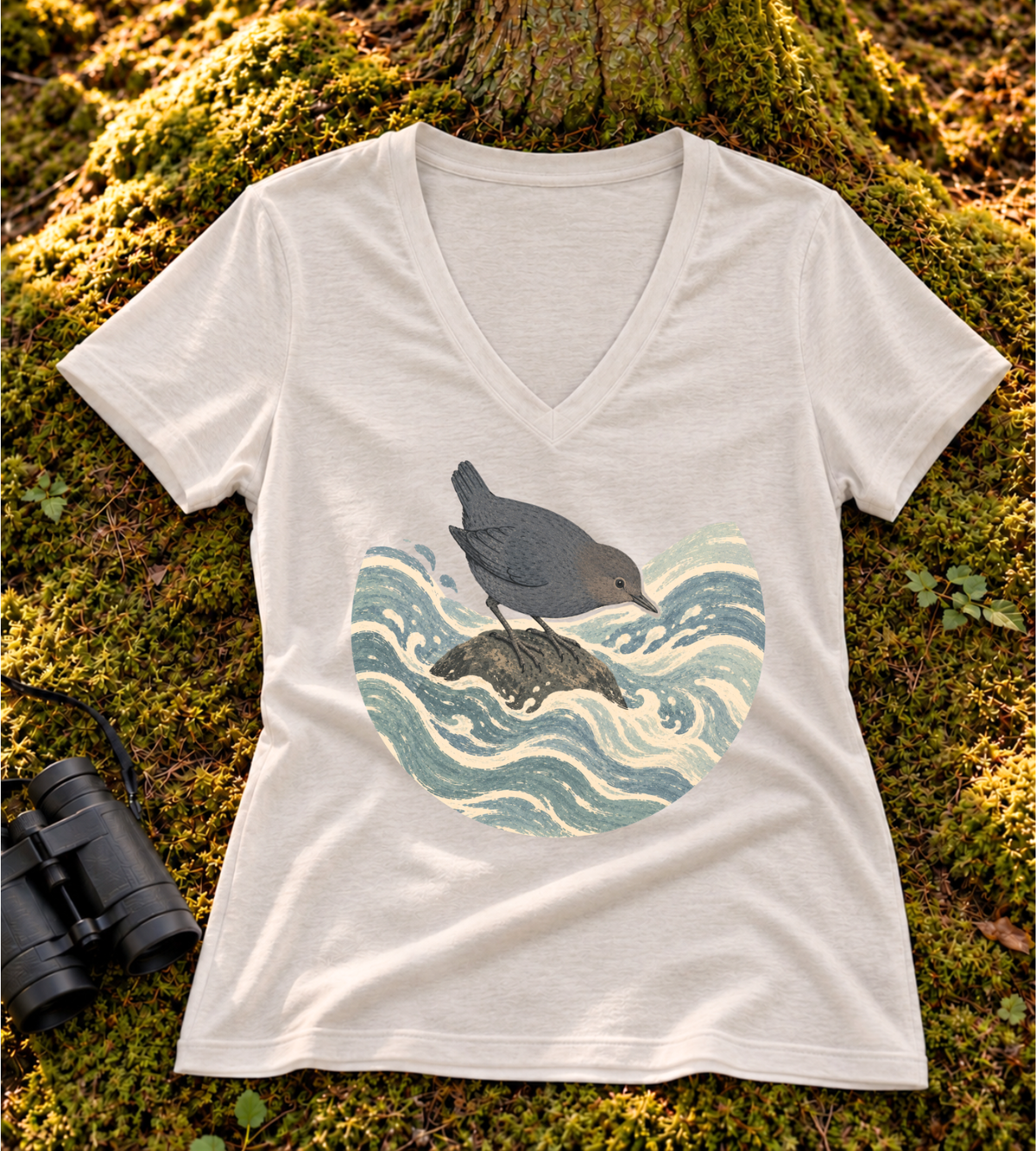American Dipper Women’s V Neck
