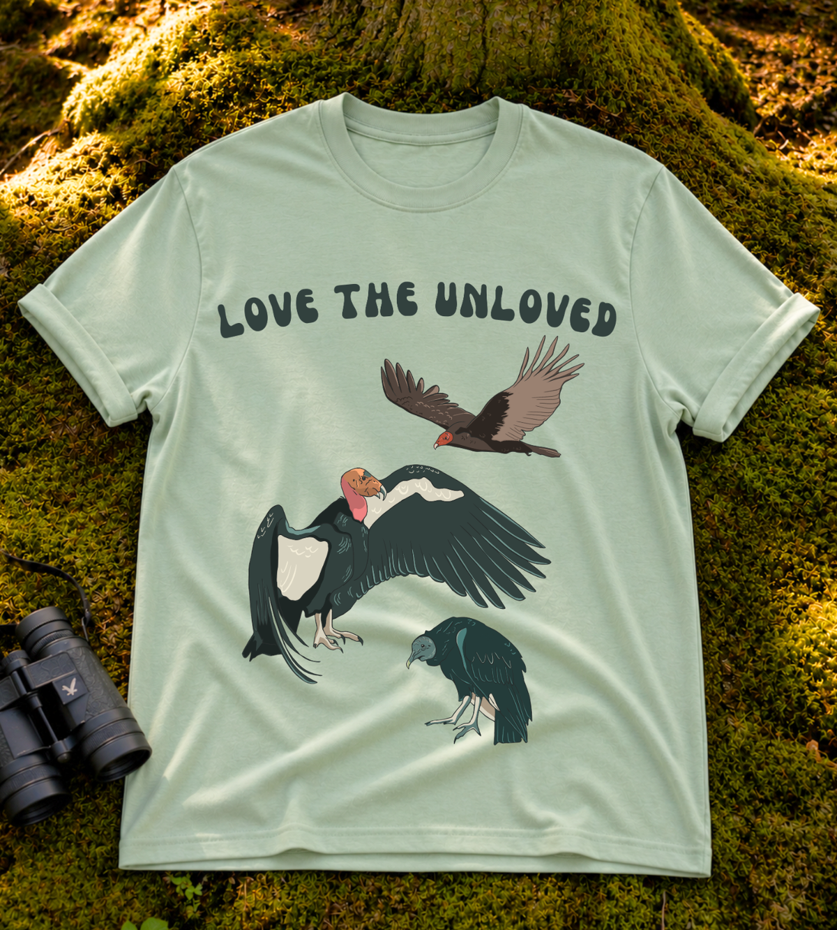 Love the Unloved Vultures T Shirt