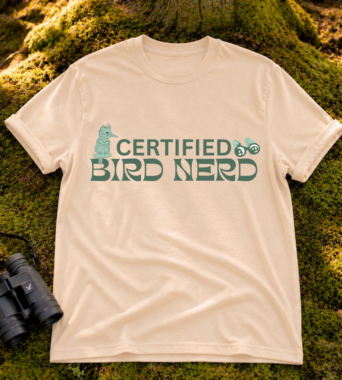 Certified Bird Nerd T Shirt