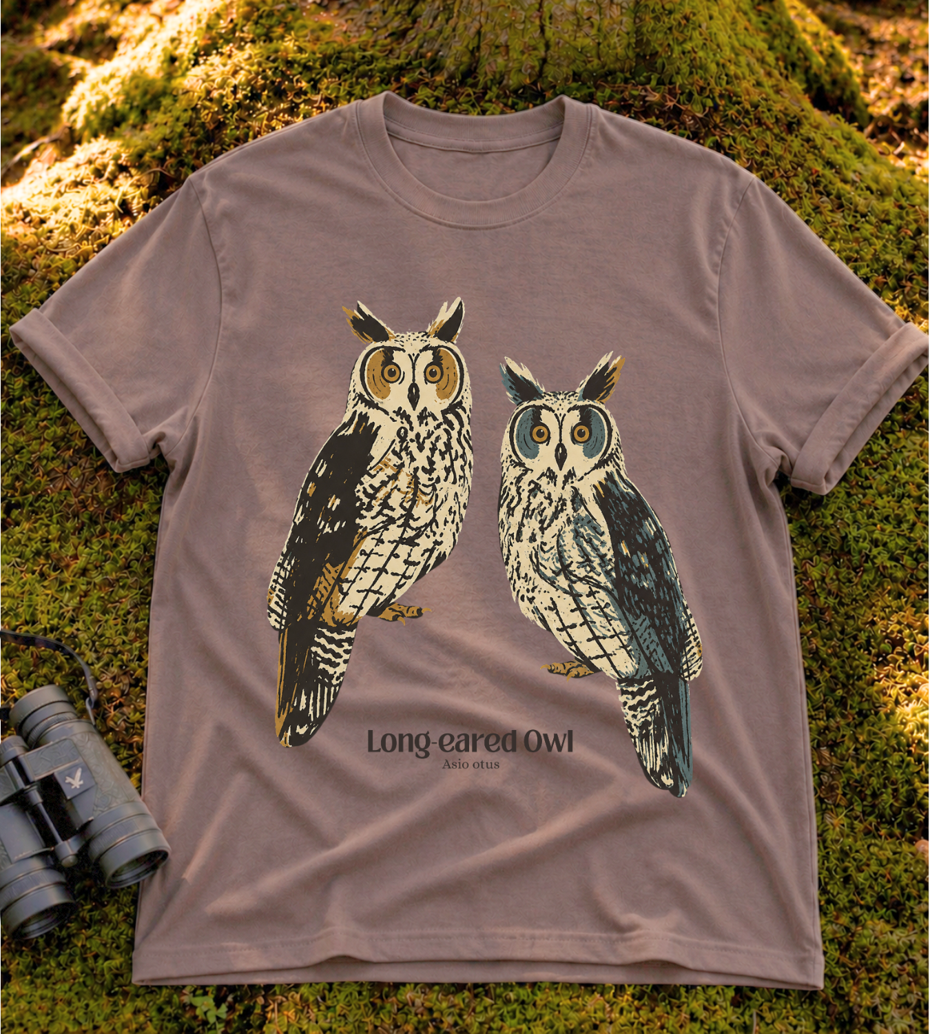 Long-eared Owl T Shirt