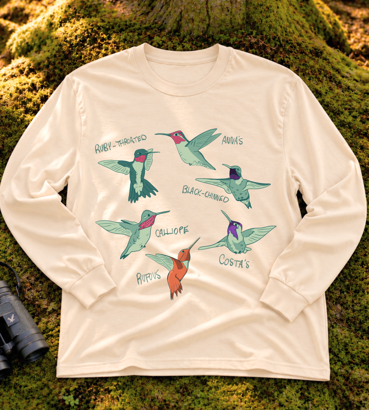 Hummingbird Long Sleeve Tee
