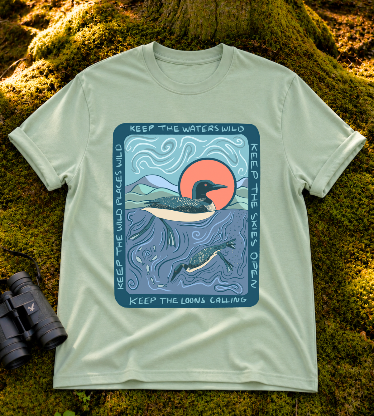 Keep the Loons Calling T Shirt