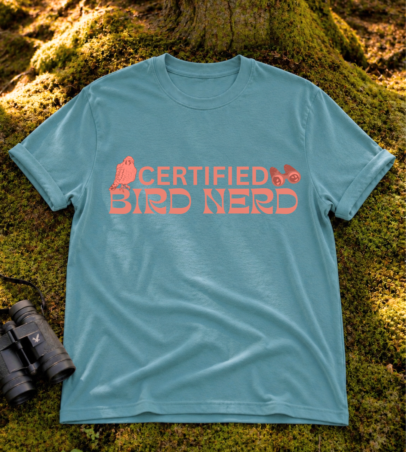 Certified Bird Nerd T Shirt