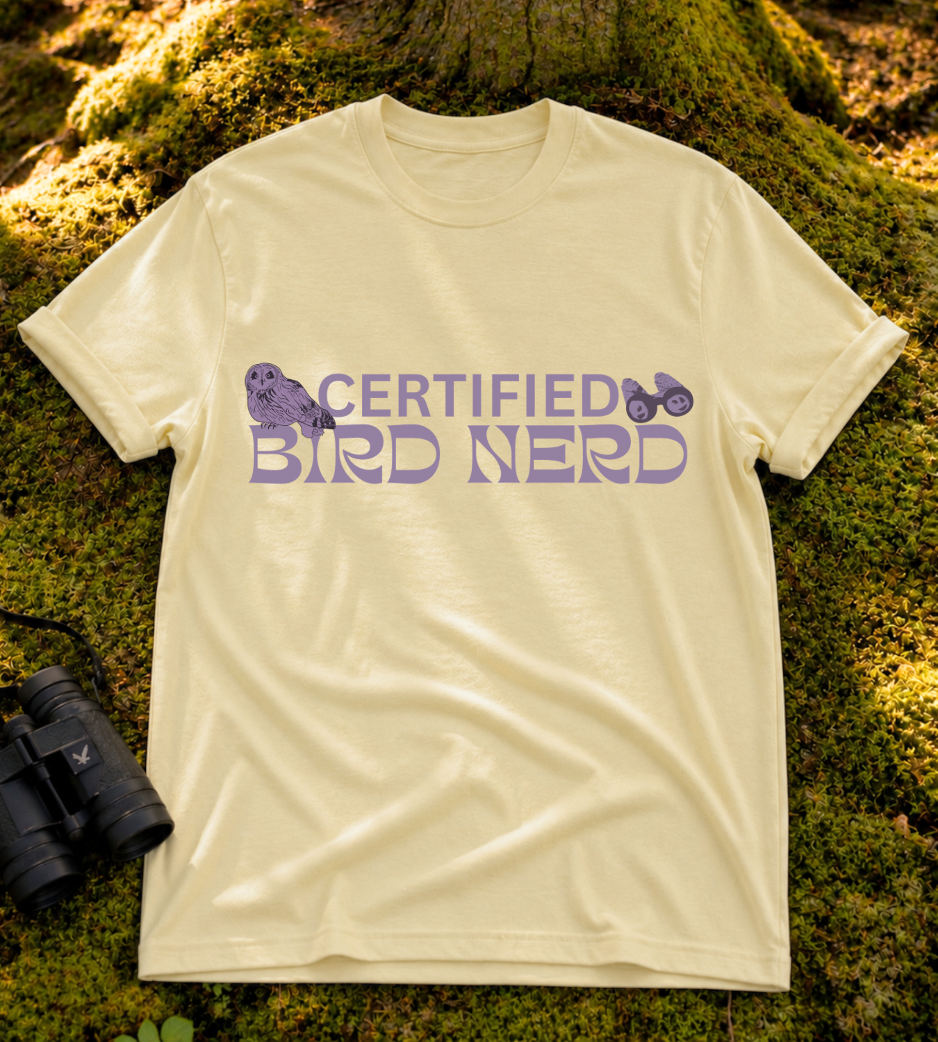Certified Bird Nerd T Shirt