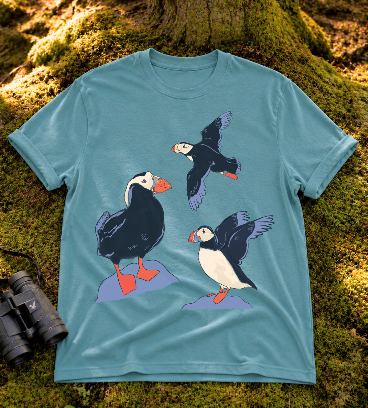 Puffin Trio T Shirt