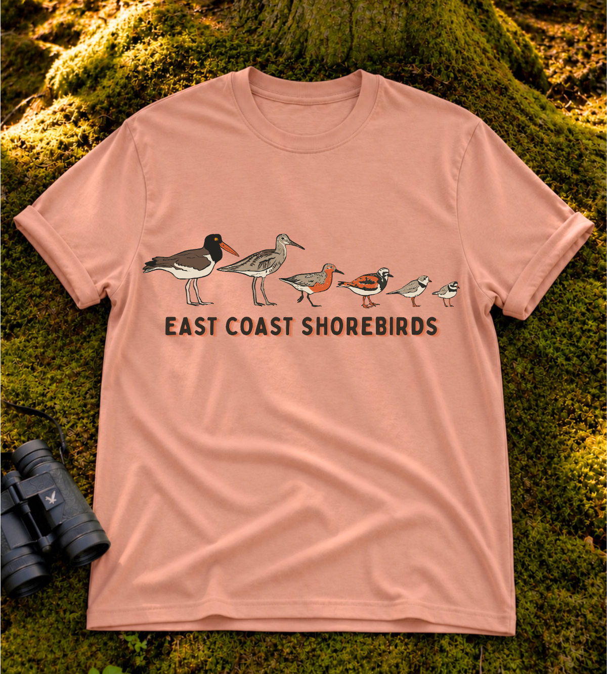 East Coast Shorebirds T Shirt