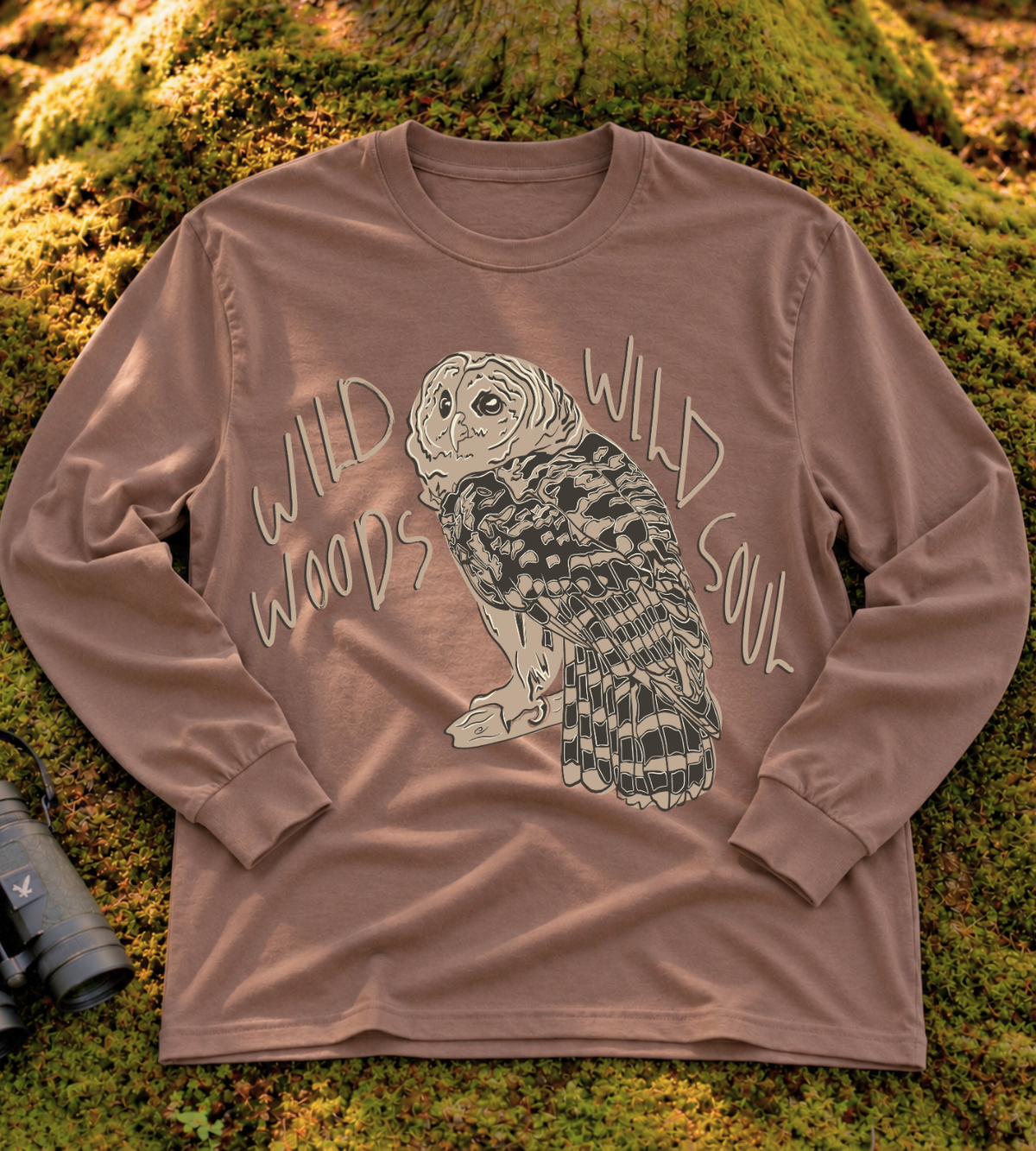 Wild Woods Wild Soul Long Sleeve Tee