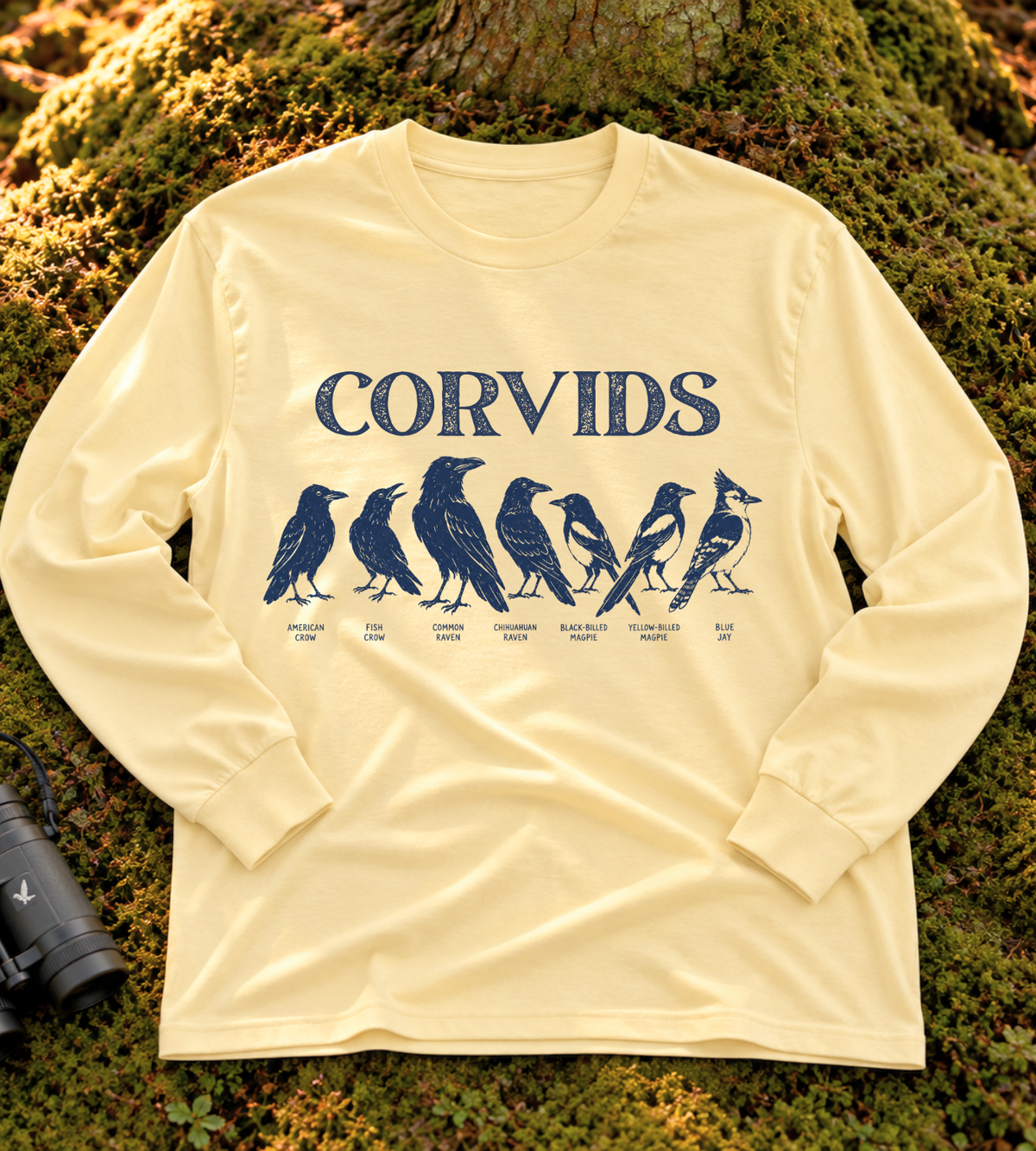 Corvids Long Sleeve Tee