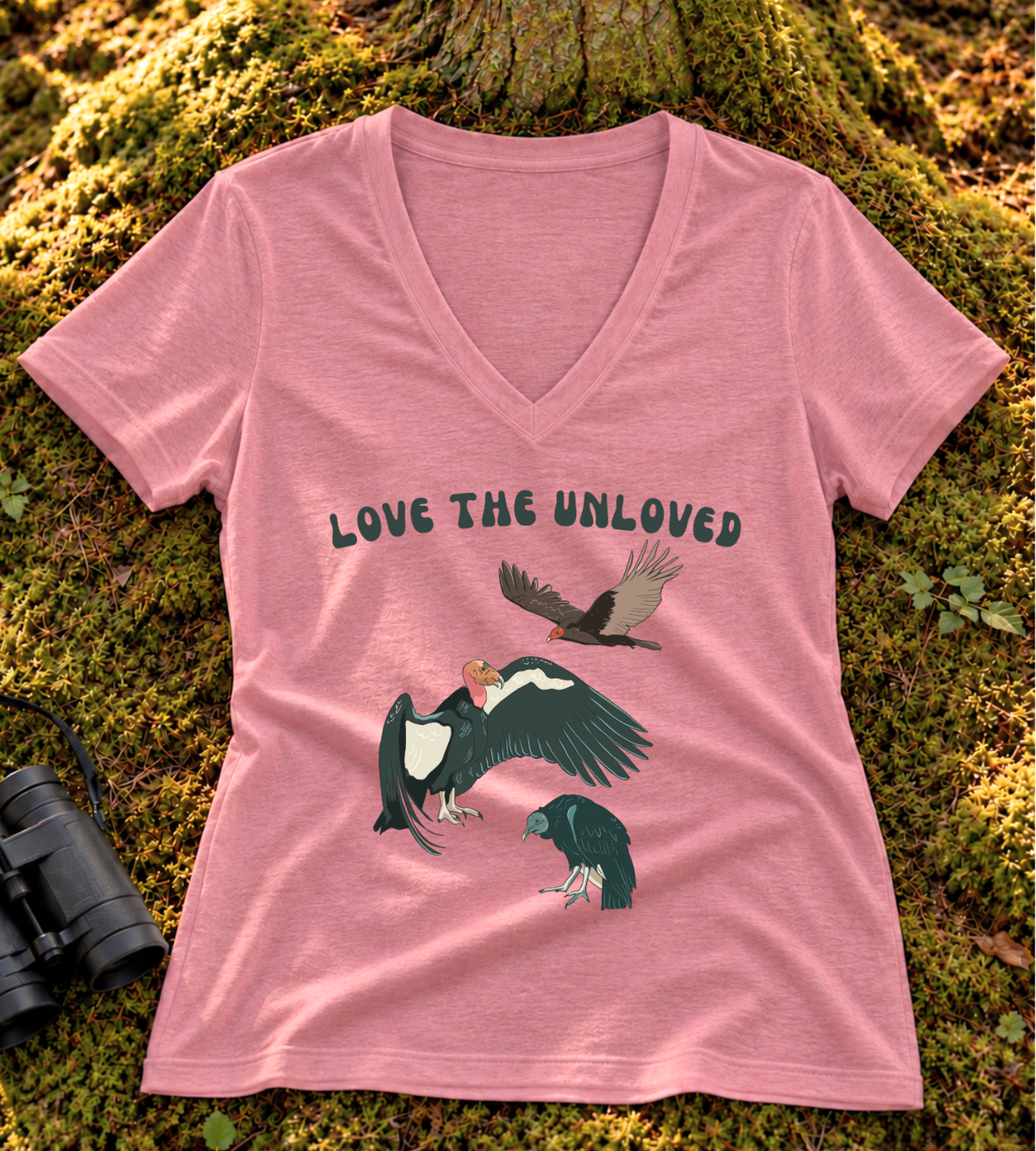 Love the Unloved Vultures Women’s V Neck