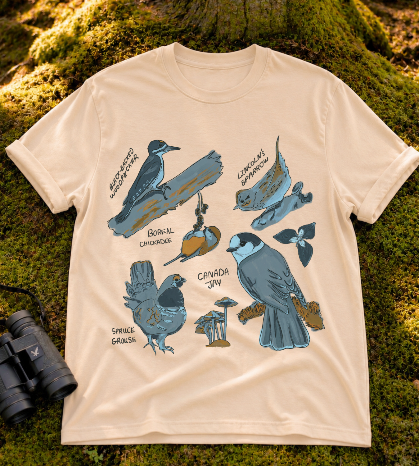 Boreal Birds T Shirt