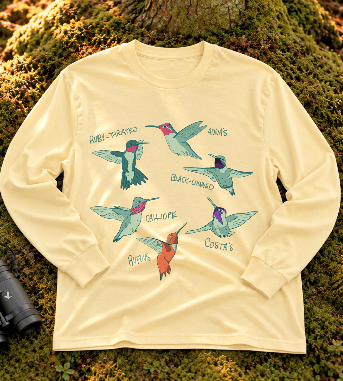 Hummingbird Long Sleeve Tee