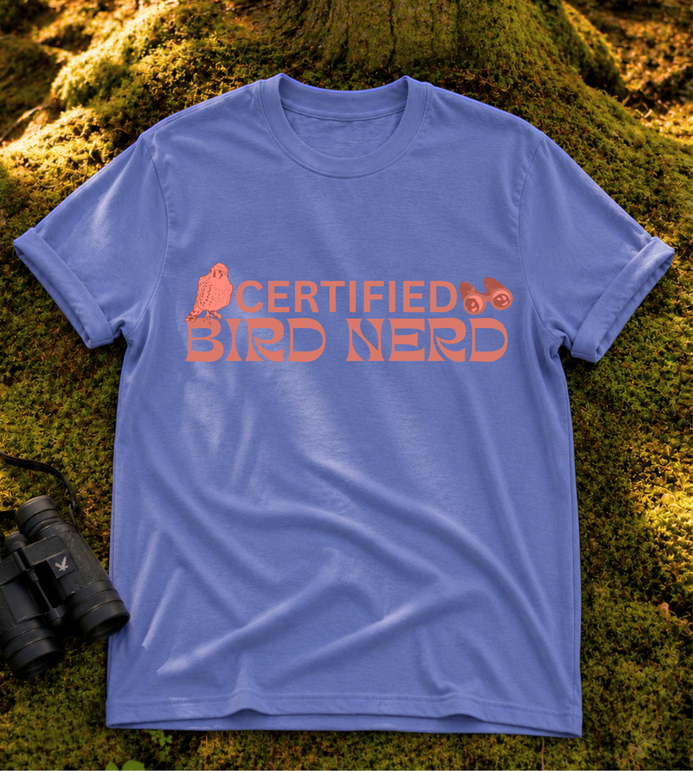 Certified Bird Nerd T Shirt