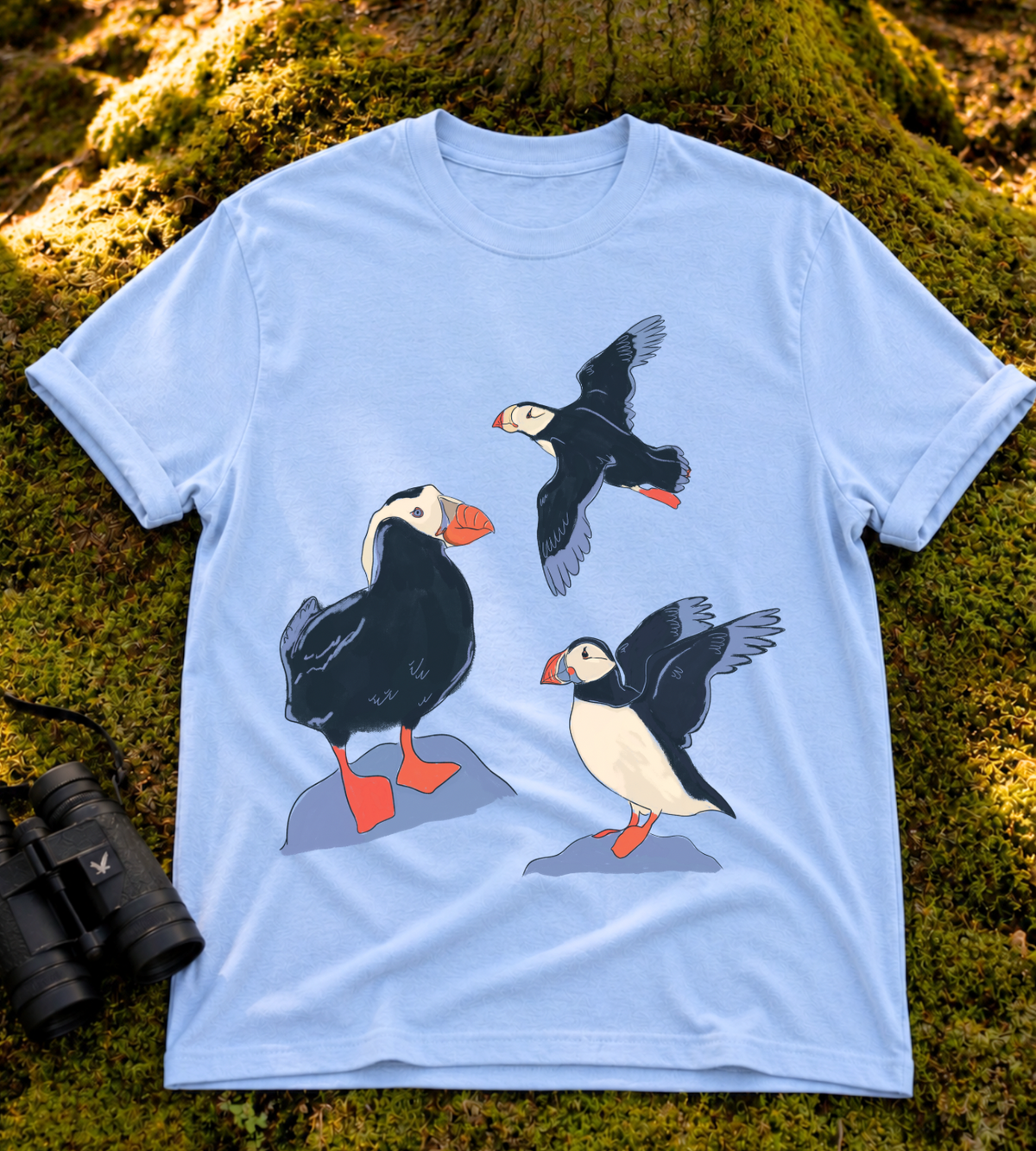 Puffin Trio T Shirt