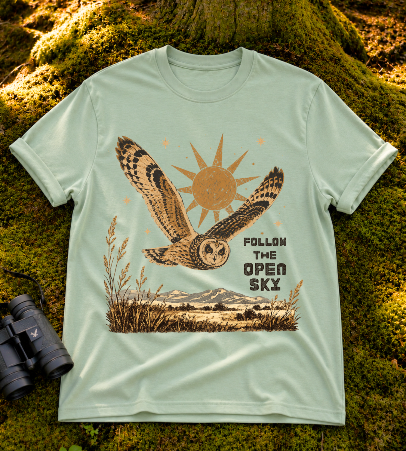 Short-eared Owl T Shirt