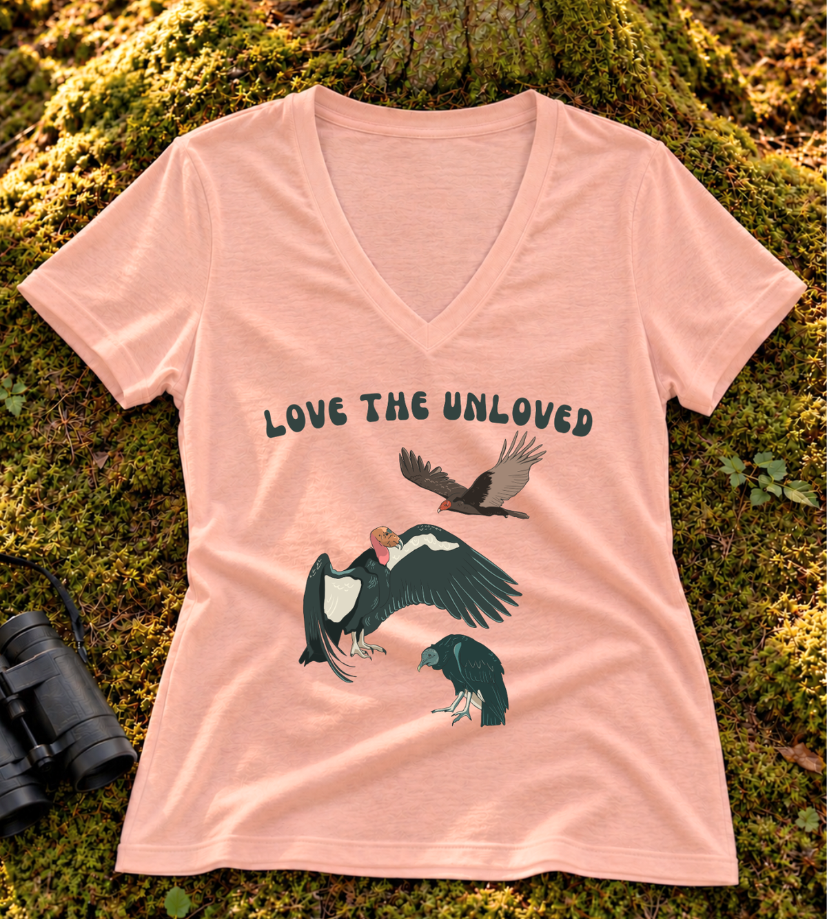 Love the Unloved Vultures Women’s V Neck