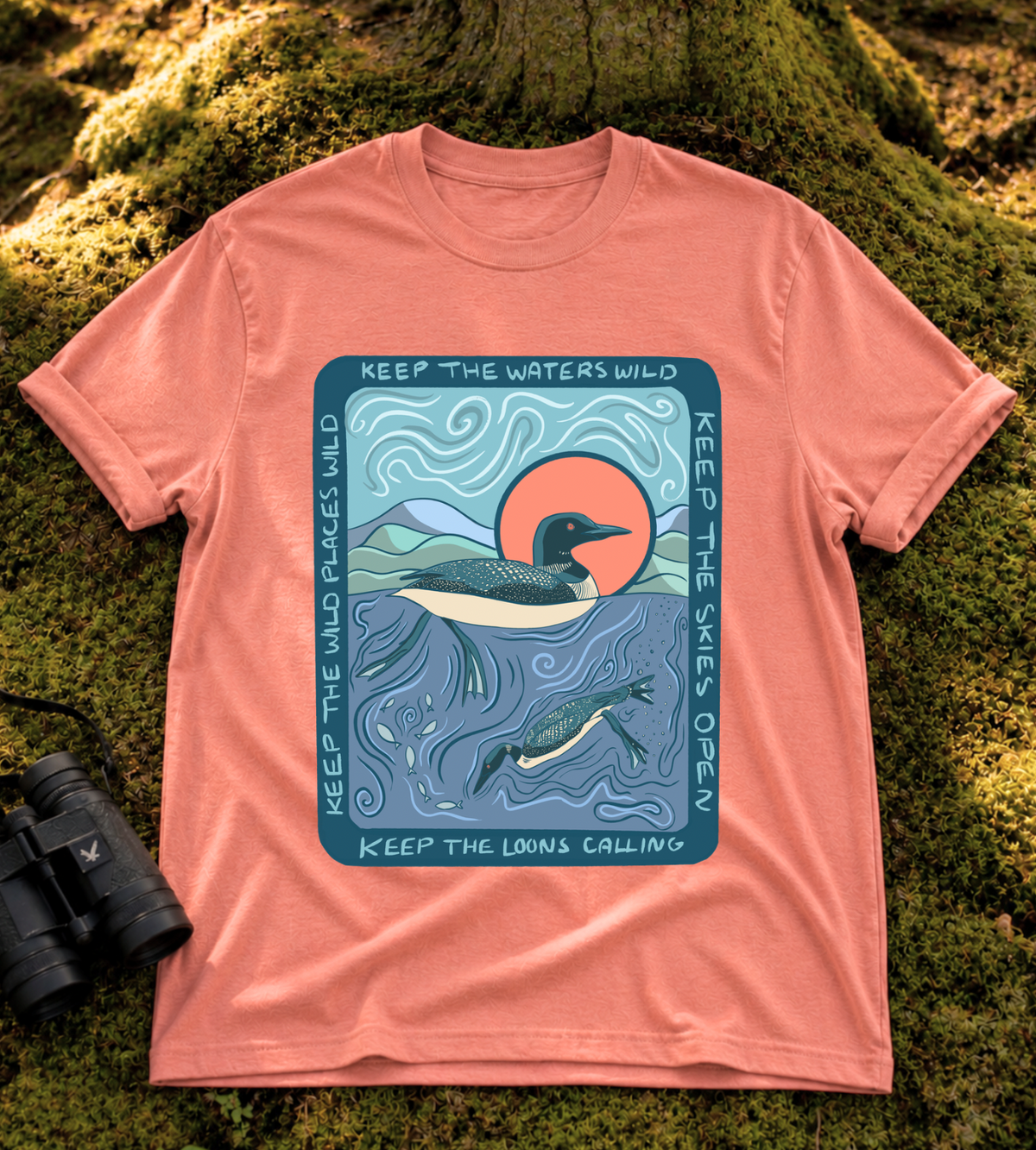 Keep the Loons Calling T Shirt