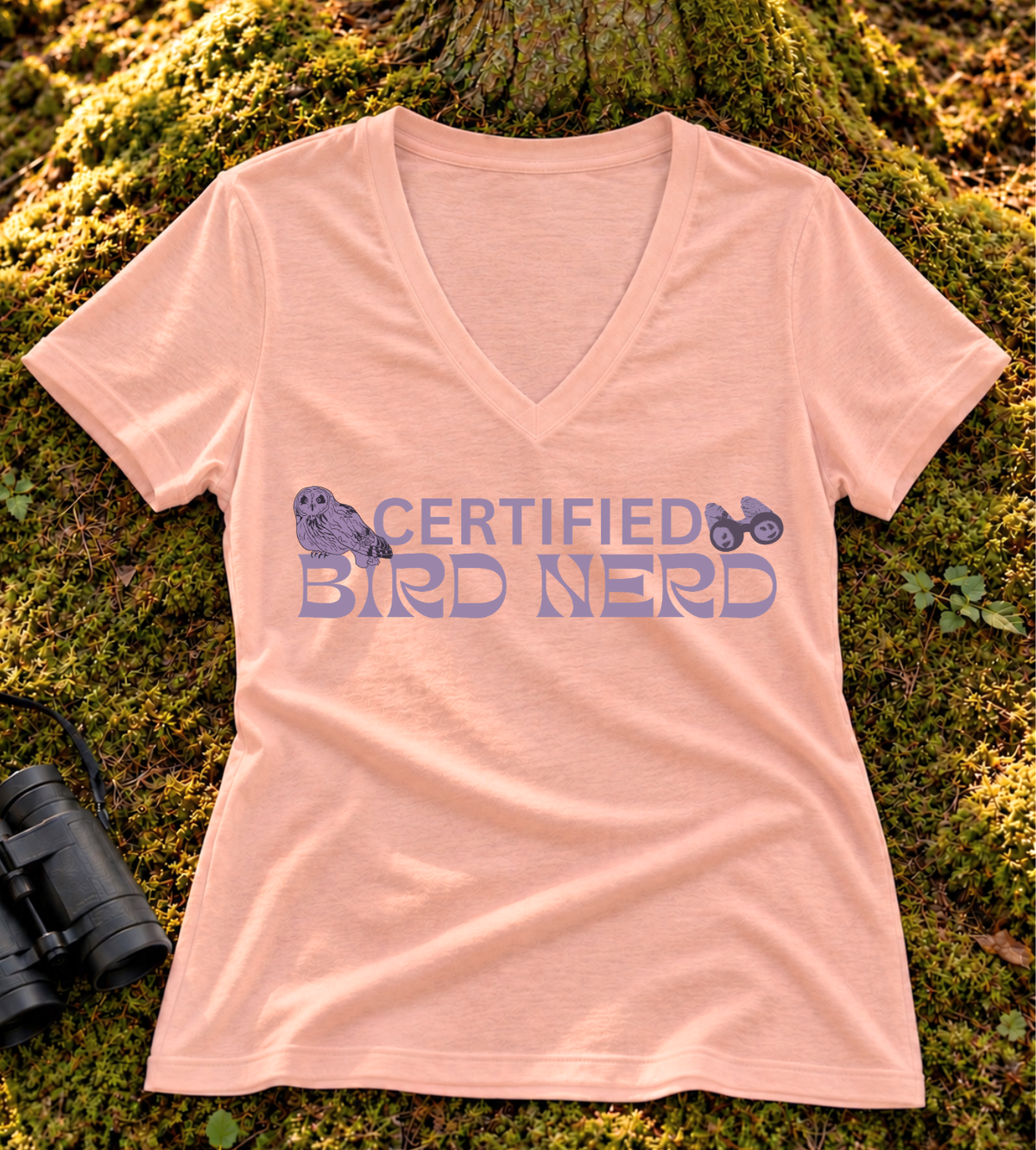 Certified Bird Nerd Women's V Neck