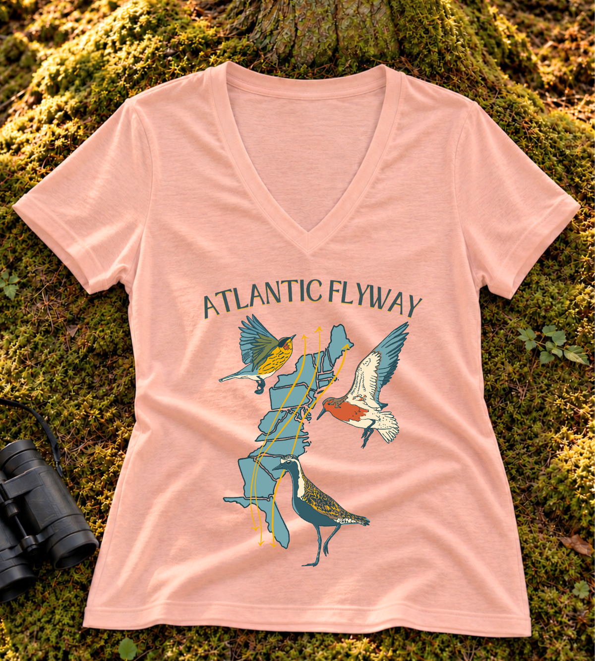 Atlantic Flyway Women’s V Neck