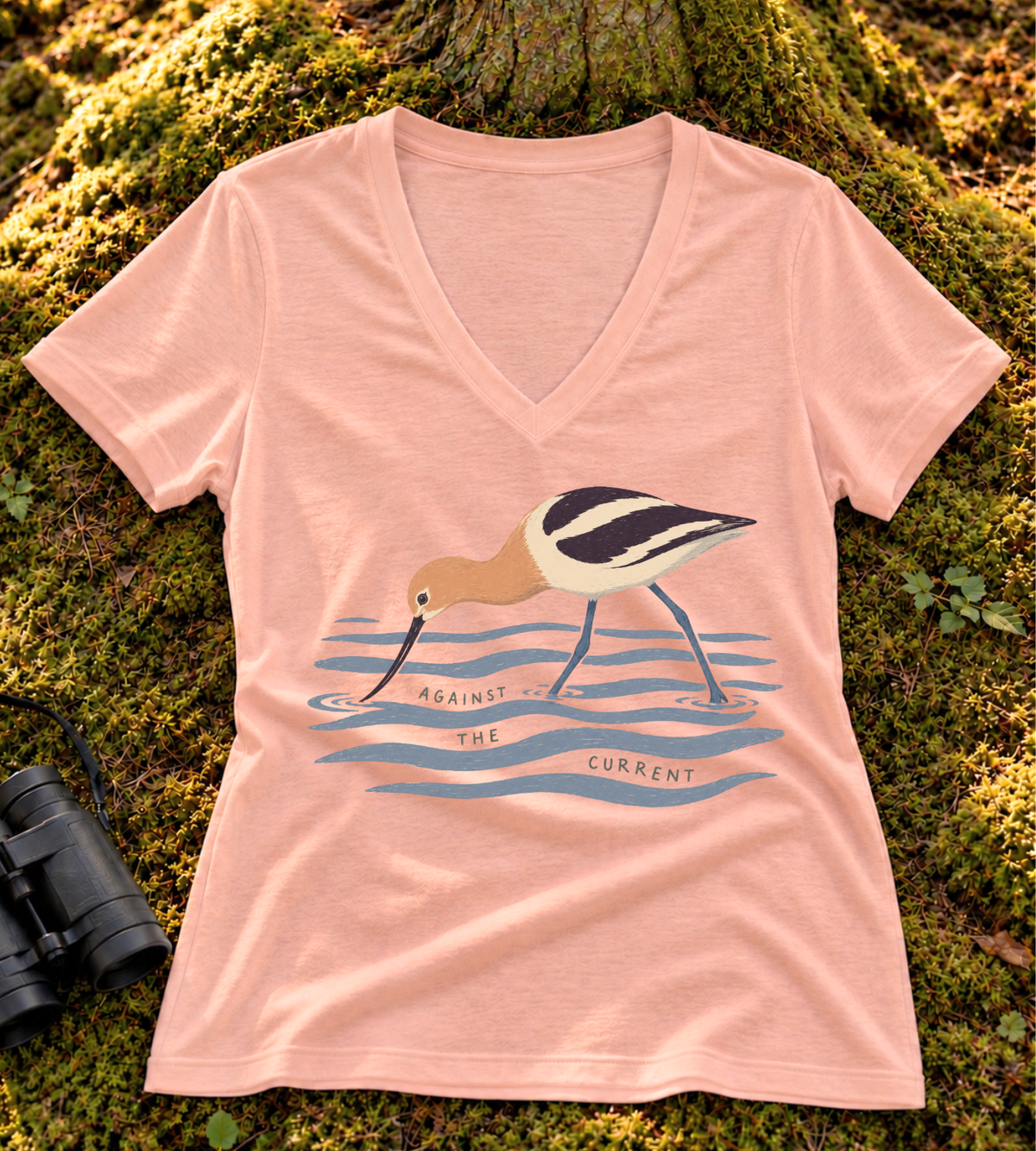 American Avocet Women’s V Neck