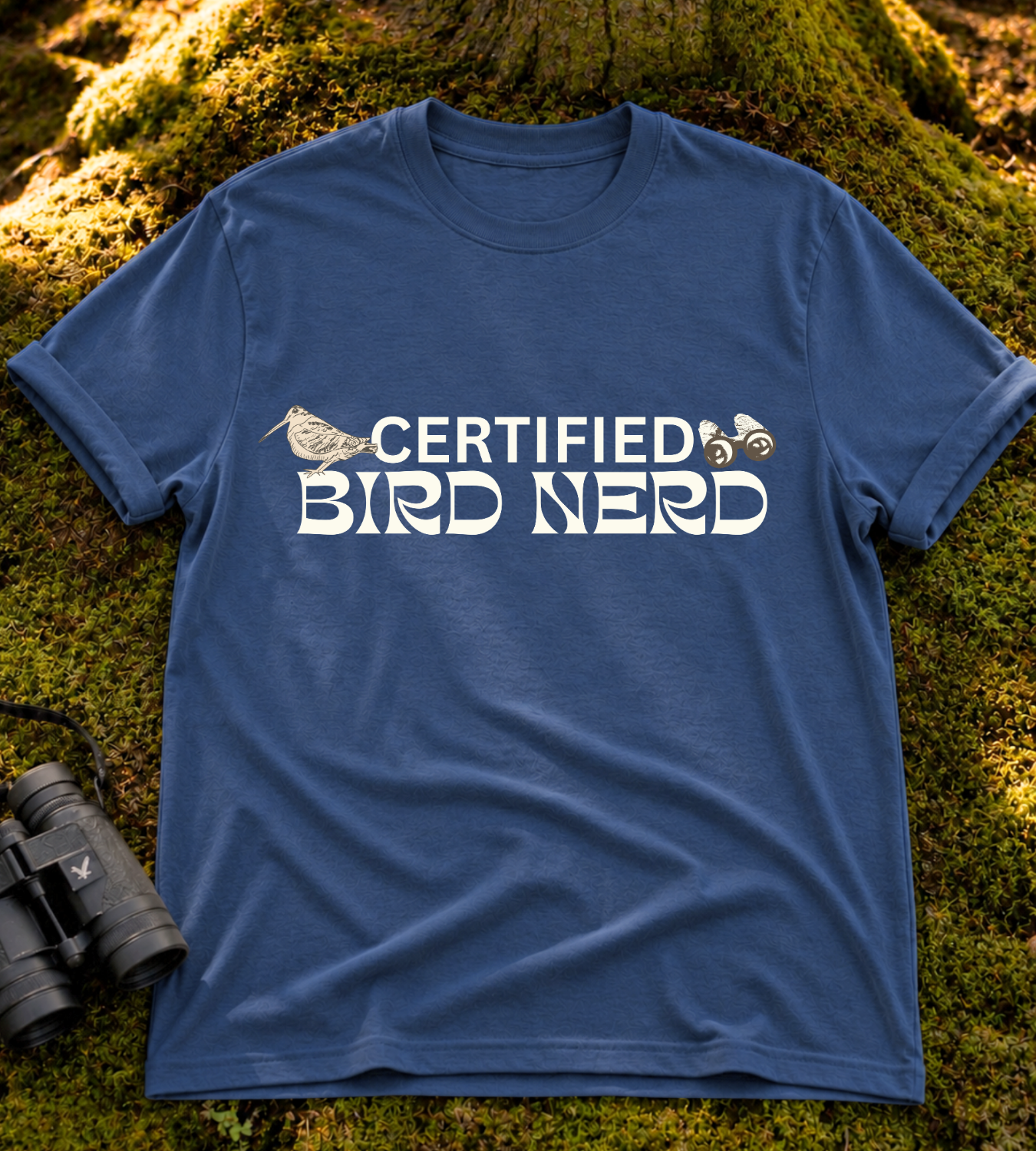 Certified Bird Nerd T Shirt