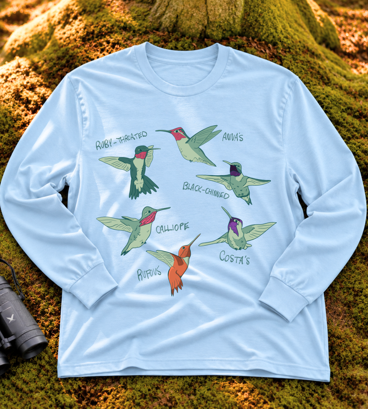 Hummingbird Long Sleeve Tee