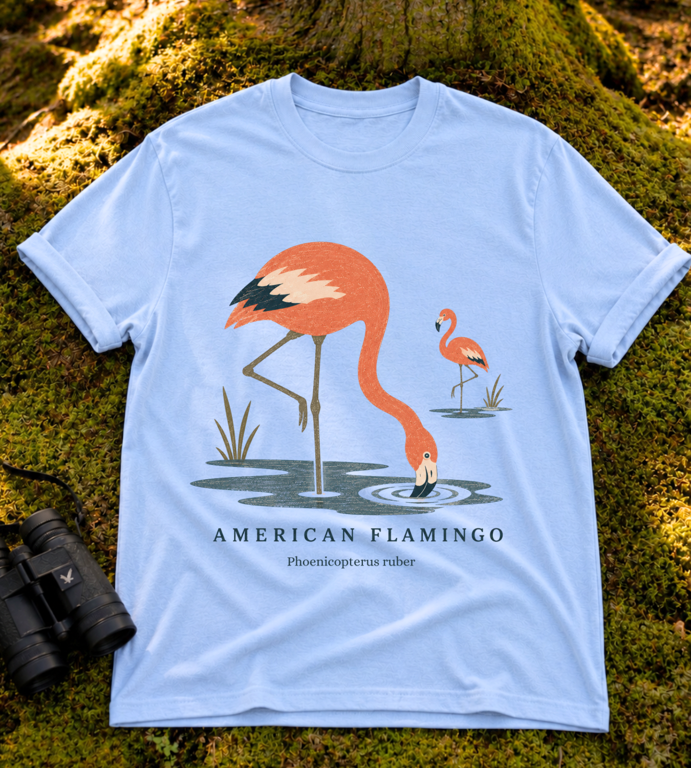 American Flamingo T Shirt