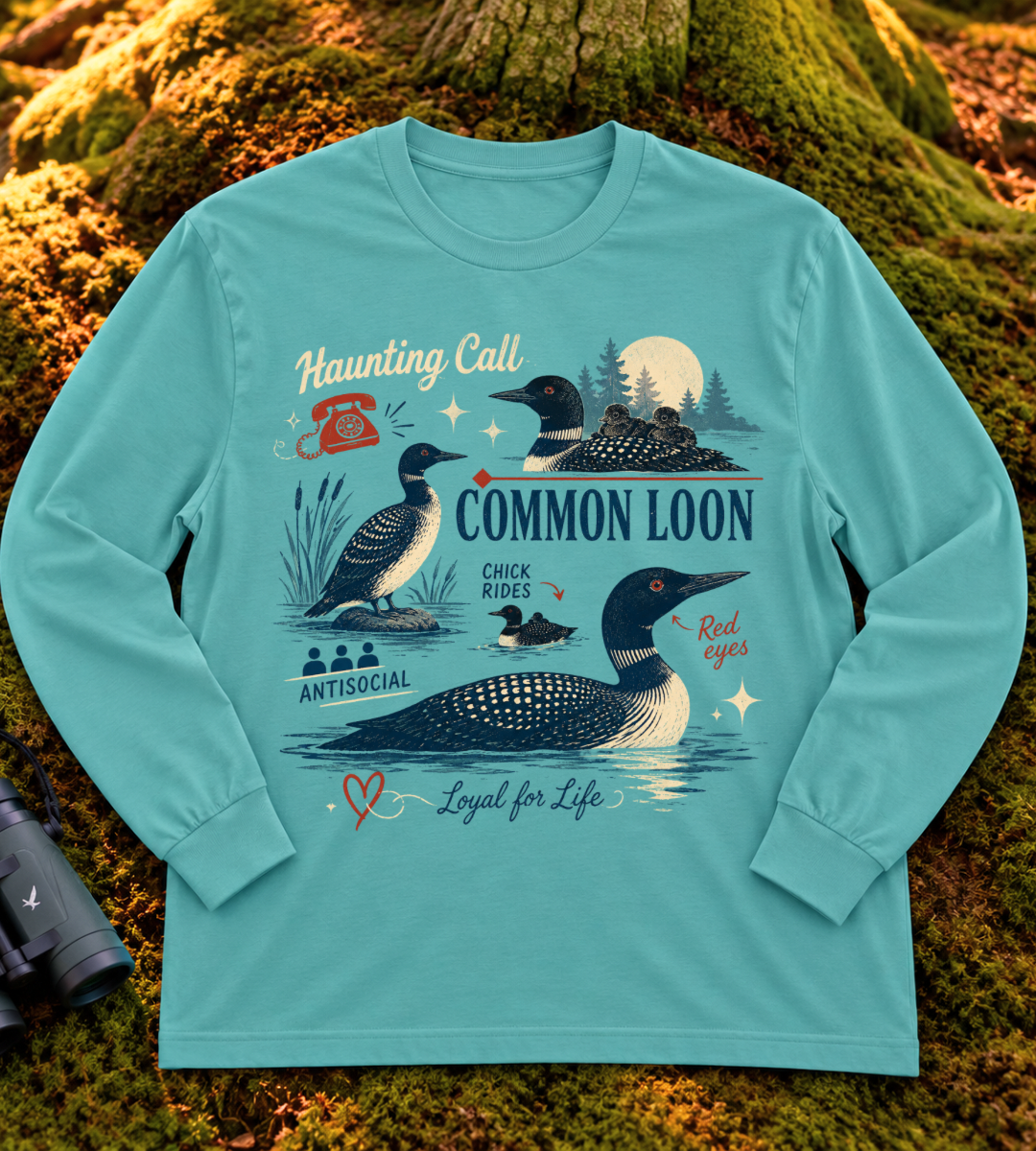 Common Loon Long Sleeve Tee