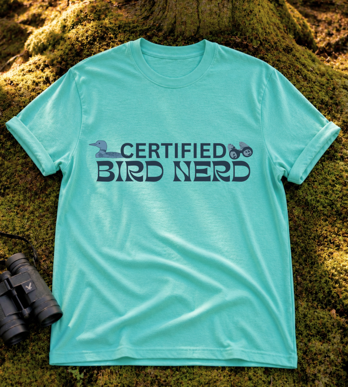 Certified Bird Nerd T Shirt
