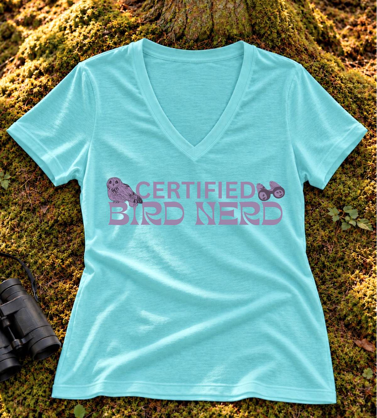 Certified Bird Nerd Women's V Neck