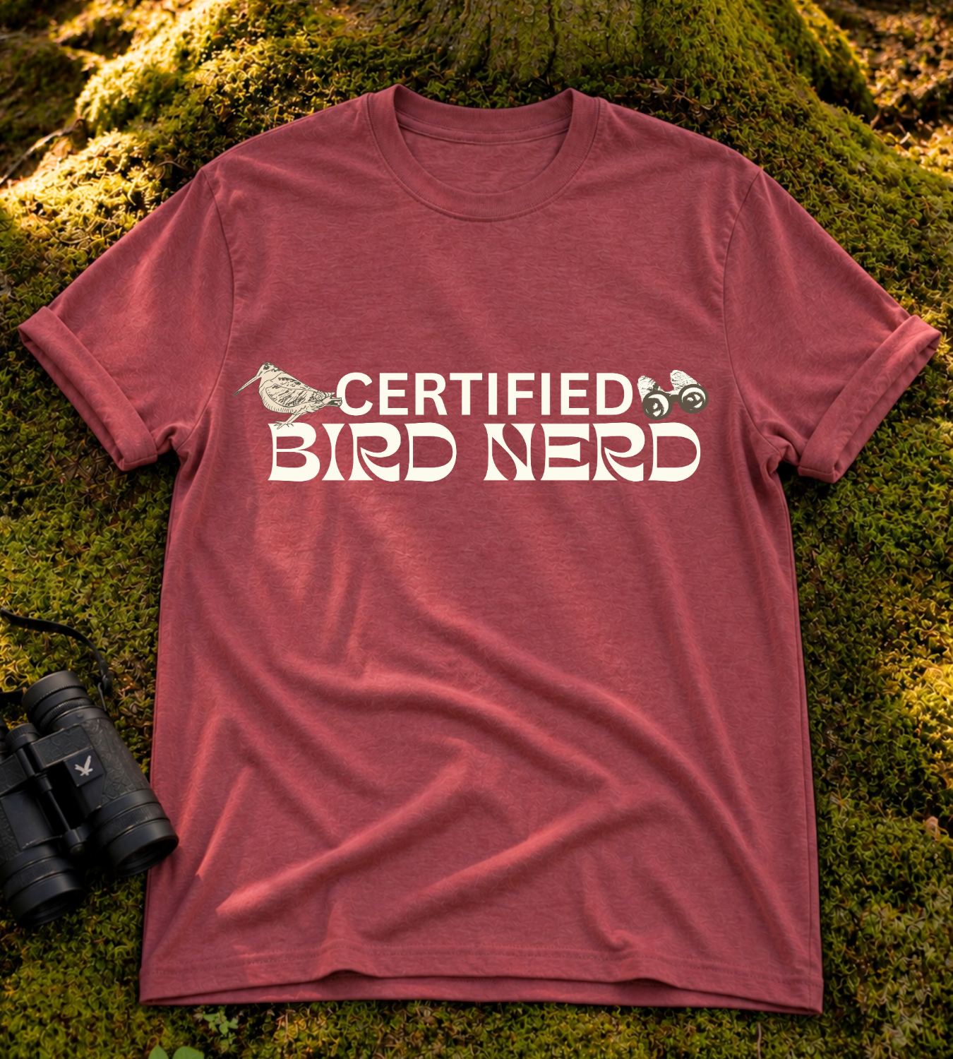 Certified Bird Nerd T Shirt