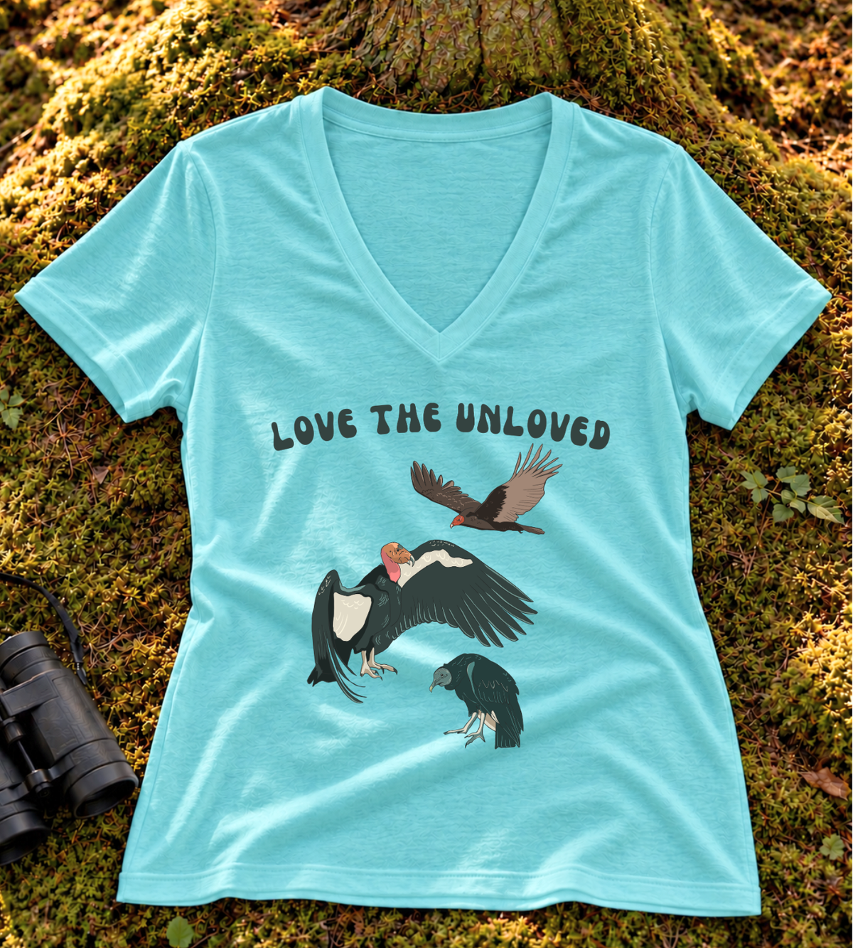 Love the Unloved Vultures Women’s V Neck