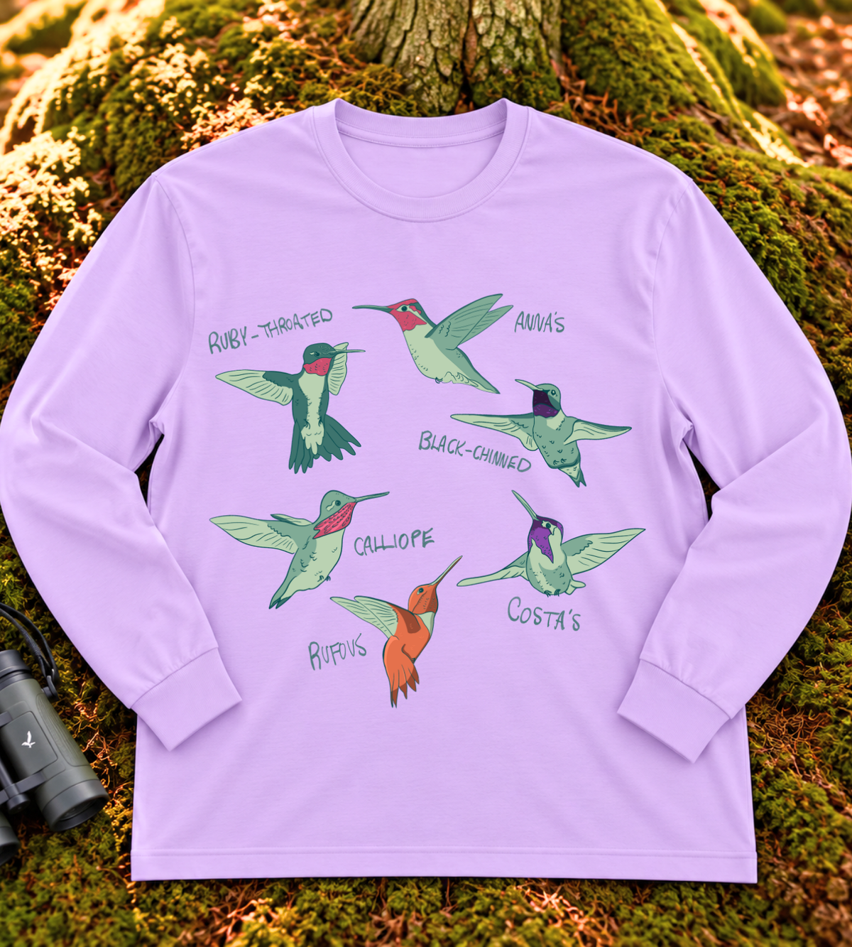 Hummingbird Long Sleeve Tee