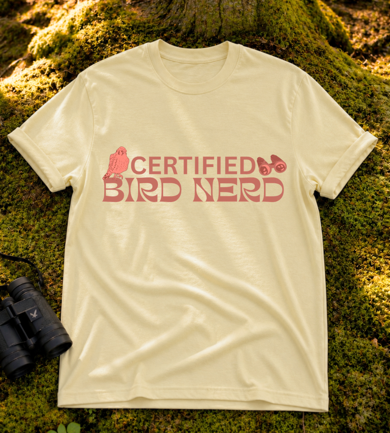 Certified Bird Nerd T Shirt