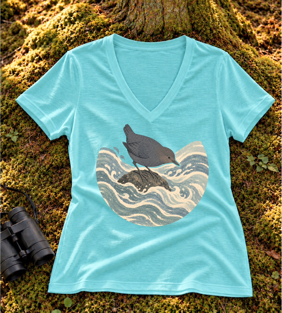 American Dipper Women’s V Neck