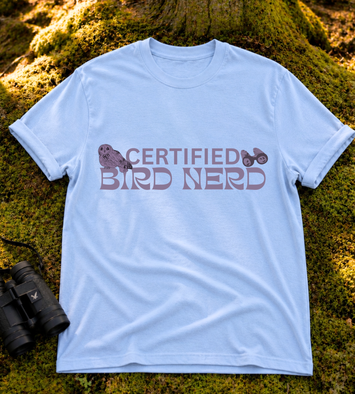 Certified Bird Nerd T Shirt