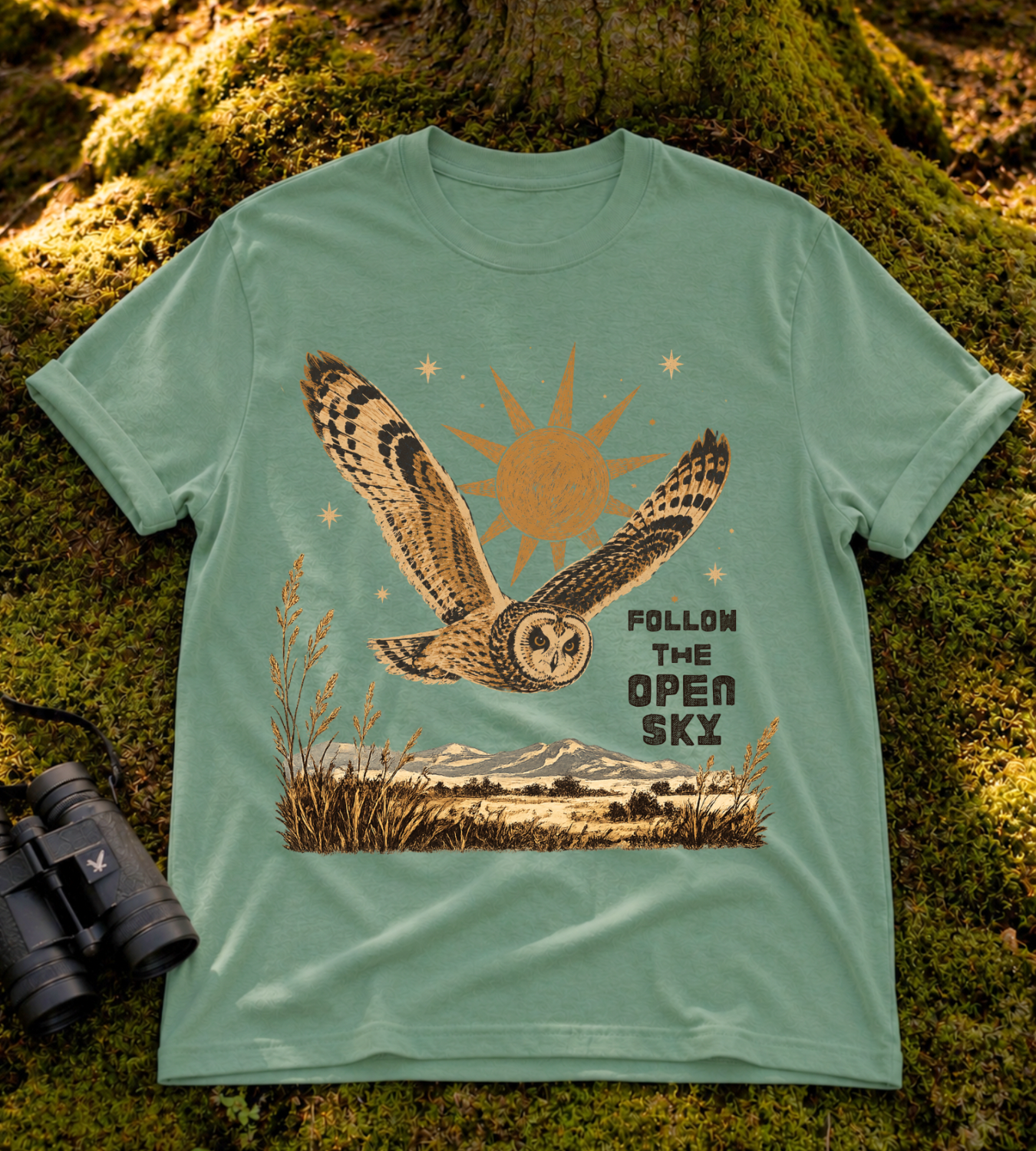 Short-eared Owl T Shirt